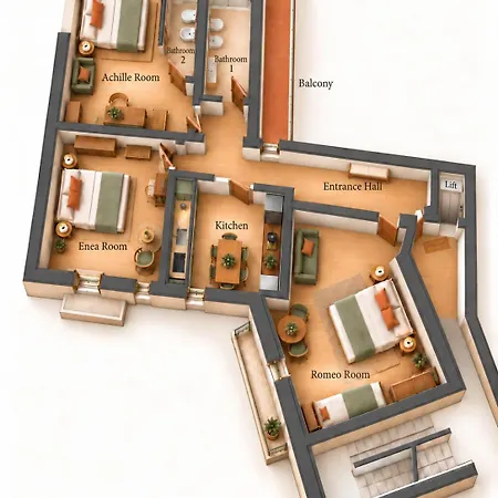 Apartament Fara - Quiet & Elegant In Bari